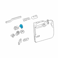 OEM Ford F-350 Super Duty Lock Switch Diagram - BC3Z-14028-AA