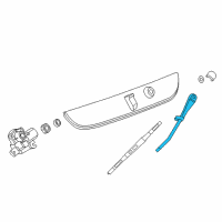 OEM 2017 Cadillac Escalade ESV Rear Arm Diagram - 23270089