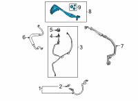 OEM Ford Transit-350 HD TUBE ASY Diagram - LK4Z-19A834-E