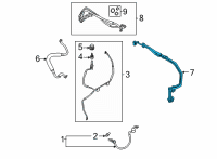 OEM 2021 Ford Transit-350 TUBE ASY Diagram - LK4Z-19A834-C