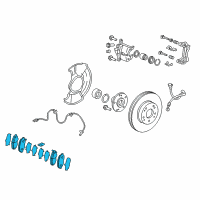 OEM Set Pad Front (Ad57 Diagram - 45022-T2F-A01