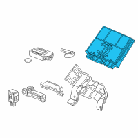 OEM Honda Control Unit, Smart Power Diagram - 38329-T7D-A01