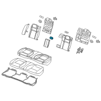 OEM 2019 Chrysler 300 CUPHOLDER Diagram - 5ZP61ML2AA