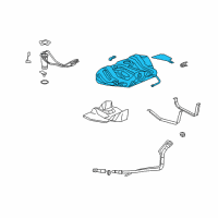 OEM Saturn Ion Tank Asm-Fuel Diagram - 22734985