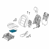 OEM 2017 Kia Forte5 Heater-Front Seat Cushion Diagram - 88190A7101