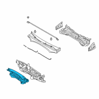 OEM 2020 Kia Telluride Pad U Diagram - 84124S9000