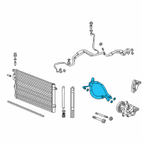 OEM 2019 Chevrolet Equinox AC Hoses Diagram - 84129882