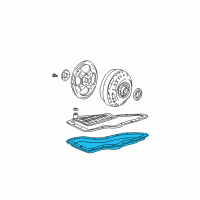 OEM 2001 Ford Taurus Transmission Pan Diagram - 4F1Z-7A194-AA