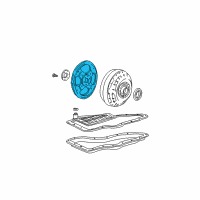 OEM 2001 Mercury Sable Drive Plate Diagram - F6DZ-6375-A