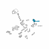 OEM 2007 Ford E-250 Combo Switch Diagram - 7F1Z-13K359-AB