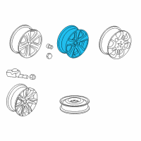 OEM Acura Wheel, Al 18X8J (Tpms) Diagram - 42700-STX-A32