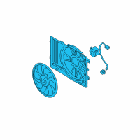 OEM 2010 Kia Sportage Blower Assembly Diagram - 253801F251