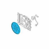 OEM 2005 Hyundai Tucson Fan-Cooling Diagram - 25231-2E000