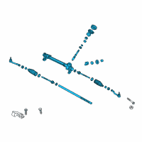 OEM Kia Optima Gear Assembly-Steering Diagram - 56500D4000