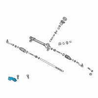 OEM Kia Heat Protector Assembly Diagram - 57280D4000