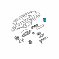 OEM BMW 330i Switch Zv/Hazard Warning Flashers/Dtc Diagram - 61-31-9-196-714