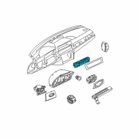 OEM 2013 BMW M3 Automatic Air Conditioning Control Diagram - 64-11-9-292-264
