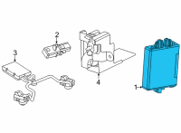 OEM Toyota Venza Immobilizer Unit Diagram - 89784-K0021