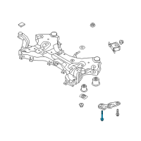 OEM 2020 Hyundai Santa Fe Bolt Diagram - 62492-C5000