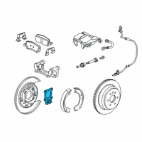 OEM GMC Canyon Anchor Diagram - 23307838