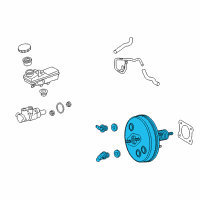 OEM Scion Booster Assembly Diagram - 44610-09C80