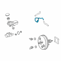 OEM Scion Vacuum Tube Diagram - 44763-12550