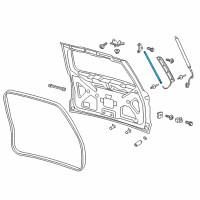 OEM 2018 Ford Expedition Support Cylinder Diagram - JL1Z-78406A10-A