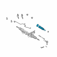 OEM Ford Explorer Boot Kit Diagram - F57Z-3332-AA