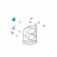 OEM 2004 Nissan Pathfinder Armada Socket Assembly Diagram - 26250-7S000