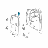 OEM Chevrolet P30 Latch Diagram - 25784597