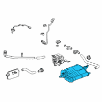 OEM 2022 Honda Accord Canister Assembly Diagram - 17300-TWA-A01