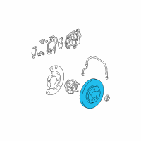 OEM Chevrolet Monte Carlo Rotor Diagram - 23127613