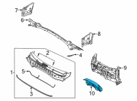 OEM 2022 Kia Seltos Insulator-Dash Panel Diagram - 84124Q5050