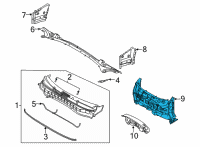 OEM Kia PANEL COMPLETE-DASH Diagram - 64300Q5051