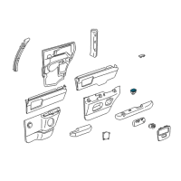 OEM 1998 GMC C2500 Suburban Switch Diagram - 15686634