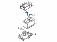 OEM Kia Carnival Sensor Assy-Battery Diagram - 37180R0000