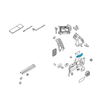 OEM 2010 Kia Sedona Tray-Lugg Side, LH Diagram - 857334D000CS