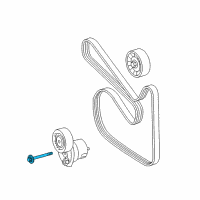 OEM Infiniti Q60 Bolt Diagram - 23390-HG00C