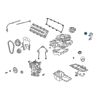 OEM 2003 Dodge Ram 1500 Cap-Oil Filler Diagram - 53032372AC