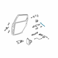 OEM 2007 Ford Focus Control Rod Diagram - 1M5Z-5426596-AA