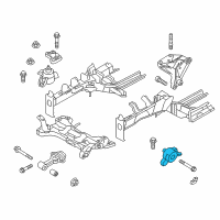 OEM 2013 Kia Rio Bracket Assembly-TRANSAXLE Diagram - 218301W200