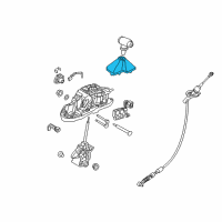 OEM 2020 Kia Stinger Boot Assembly-Shift LEVE Diagram - 84645J5300TDM