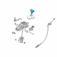 OEM 2020 Kia Stinger Knob Assembly-Gear Shift Diagram - 46720J5100WK