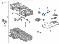 OEM Toyota Sienna Cable Diagram - G92Y1-45010