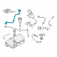 OEM 2010 Dodge Charger Tube-Vapor Diagram - 5175973AC