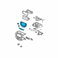 OEM 2005 Honda Accord Base Assy., Power Diagram - 39170-SDN-A41