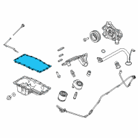 OEM Ford F-150 Oil Pan Gasket Diagram - AL3Z-6710-A