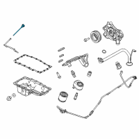 OEM 2015 Ford F-350 Super Duty Dipstick Diagram - AL3Z-6750-A