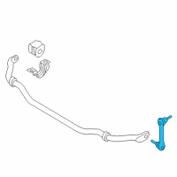 OEM 2019 Infiniti Q50 Rod Assy-Connecting, Stabilizer Diagram - 54618-JK53D