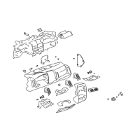 OEM 2005 Buick LeSabre Bulb Diagram - 9433102